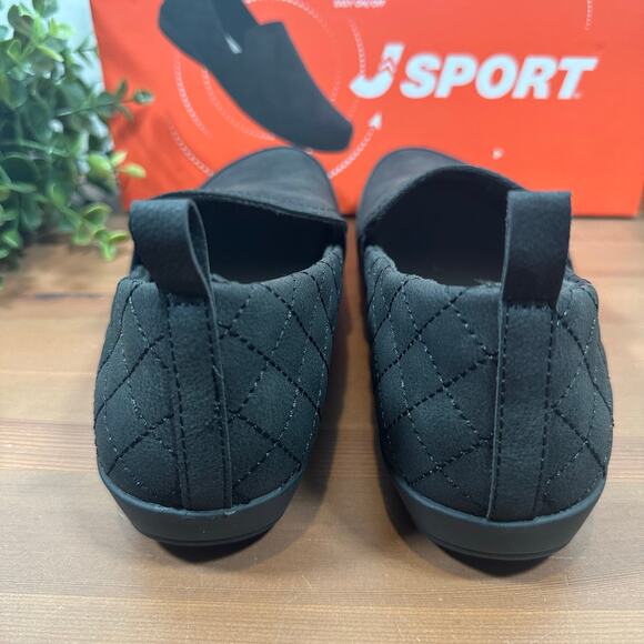 J Sport Women's Lisa Casual Black Slip On Shoes Size 11 - Picture 5 of 8